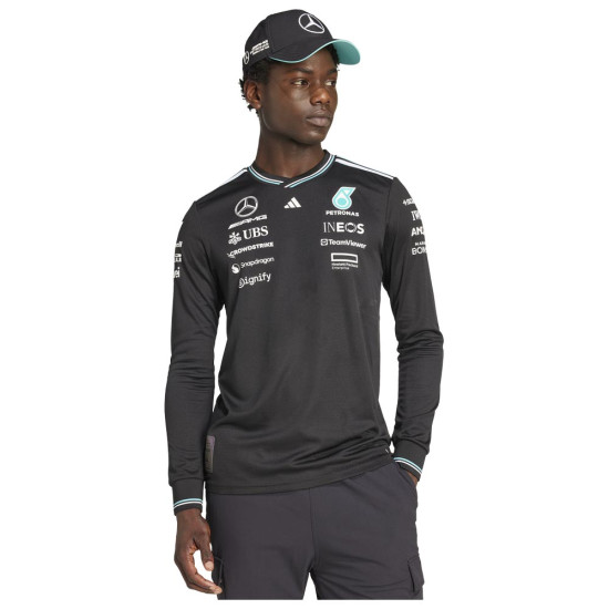 Adidas Ανδρική μακρυμάνικη μπλούζα Mercedes - AMG Petronas Formula One Team DR JSYB LS Tee
